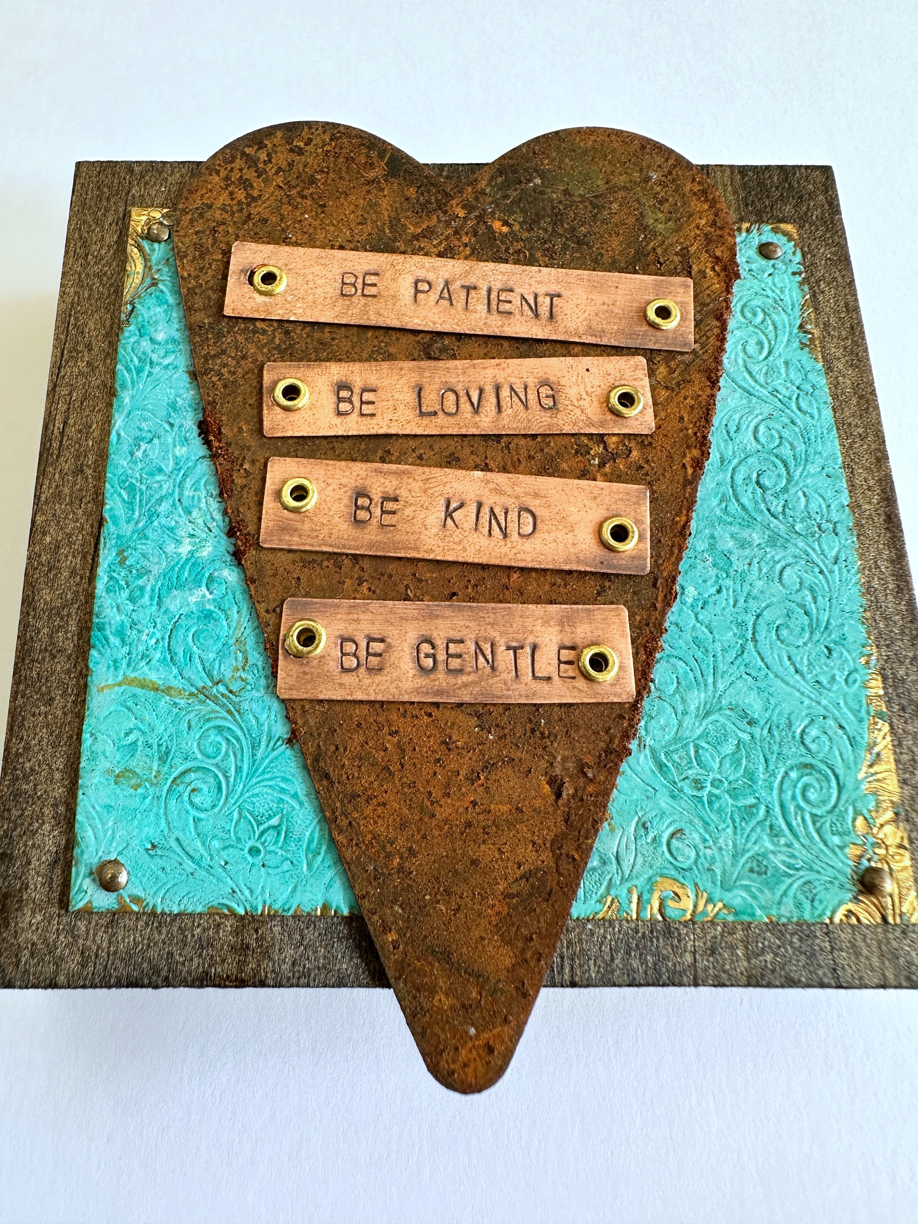 Wall Art - Be Patient, Be Loving, Be Kind, Be Gentle