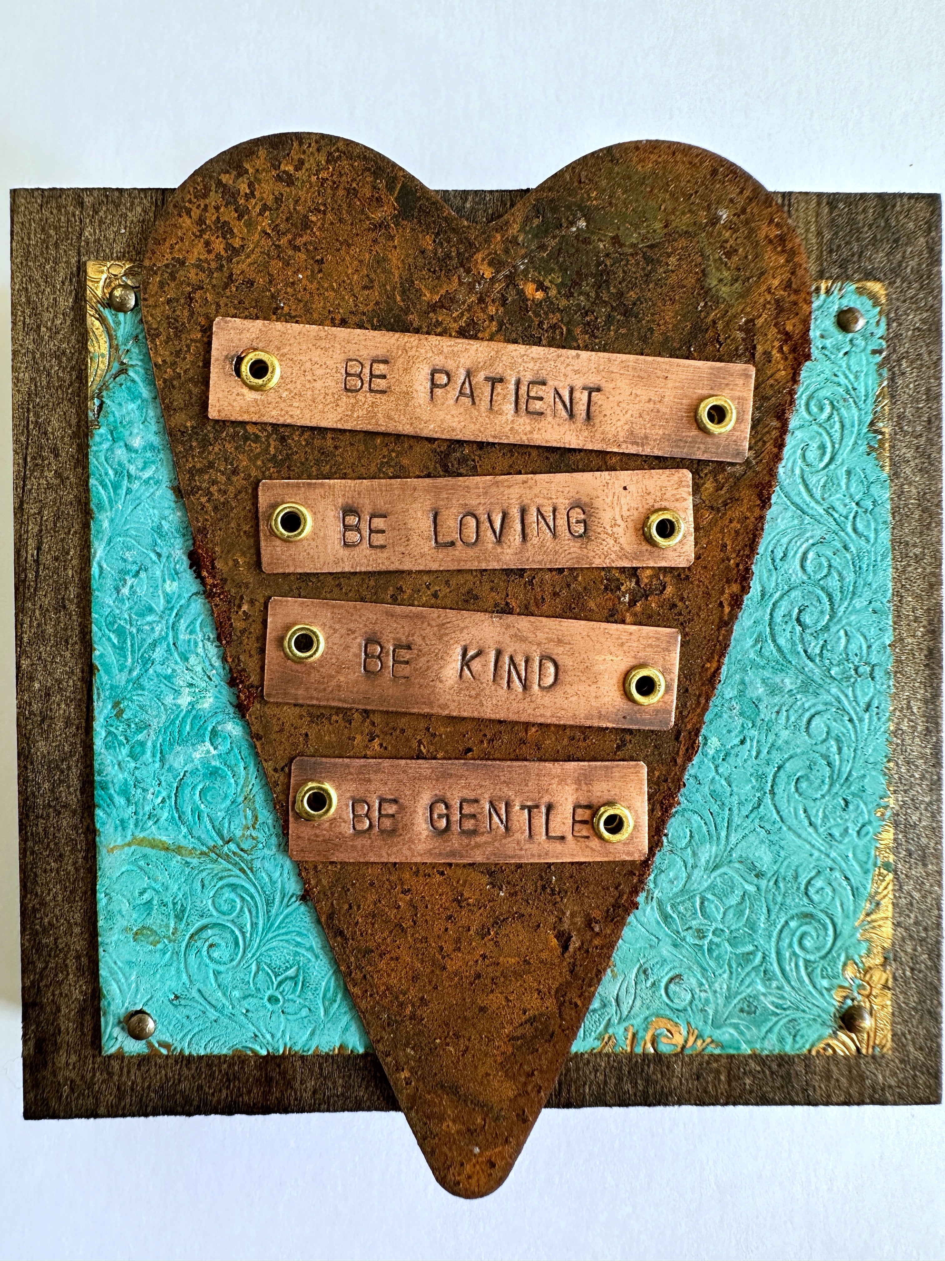 Wall Art - Be Patient, Be Loving, Be Kind, Be Gentle