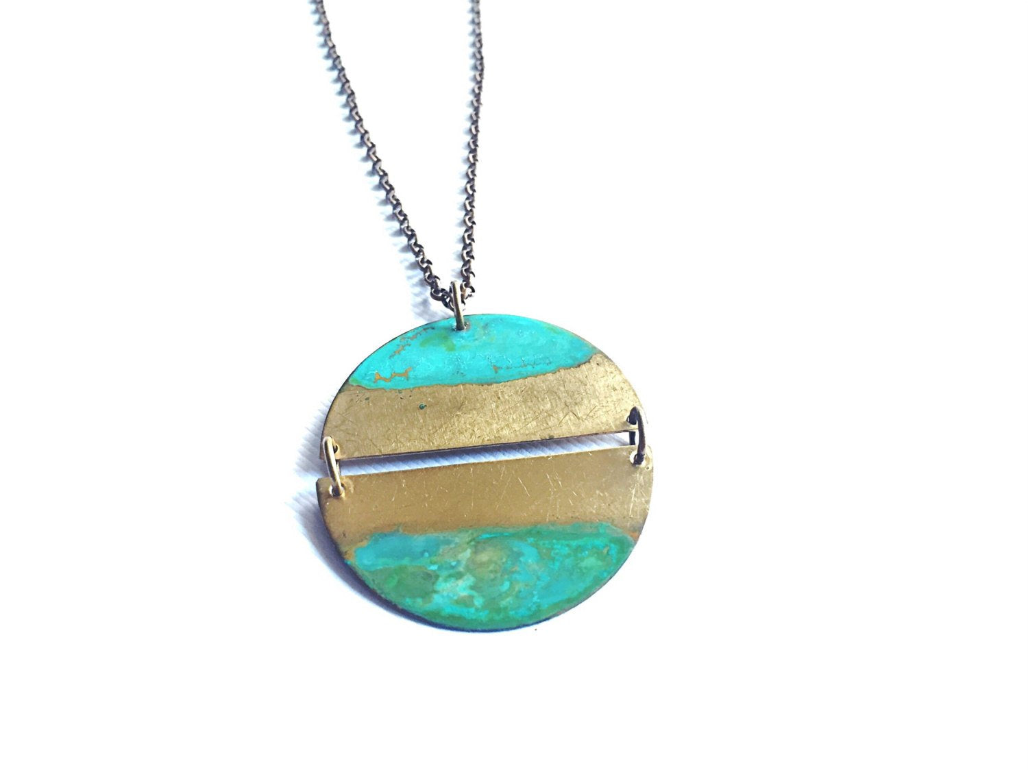 Ocean Tide Full Moon Necklace