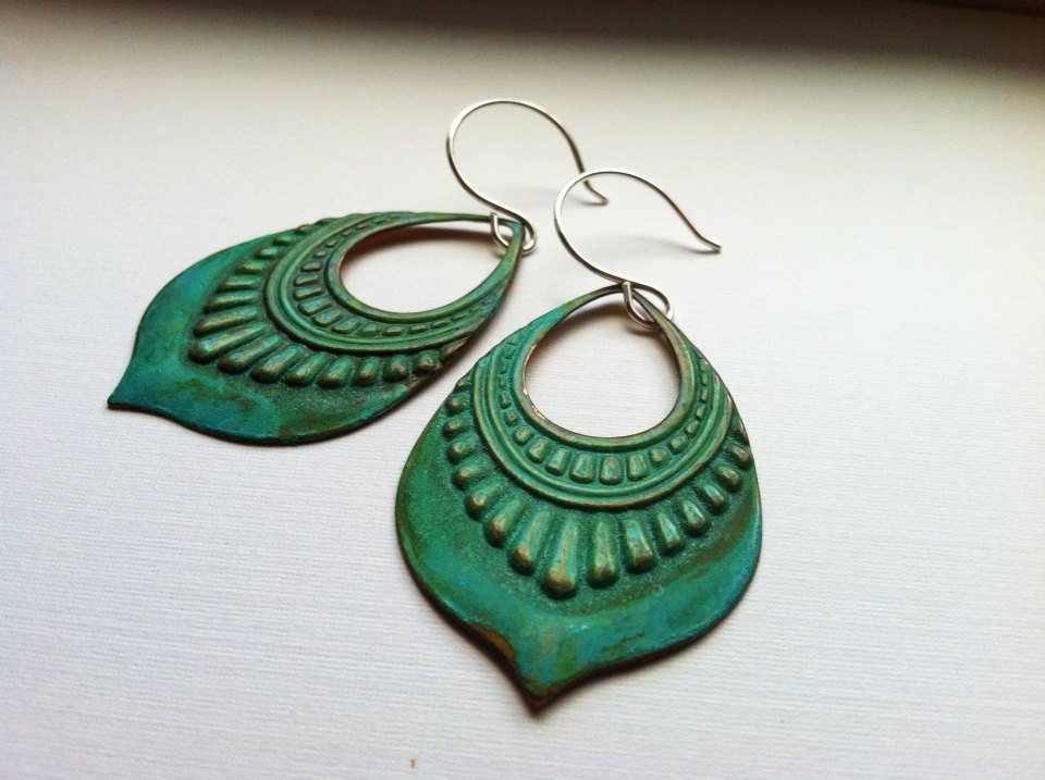 Roma Verdigris Earrings