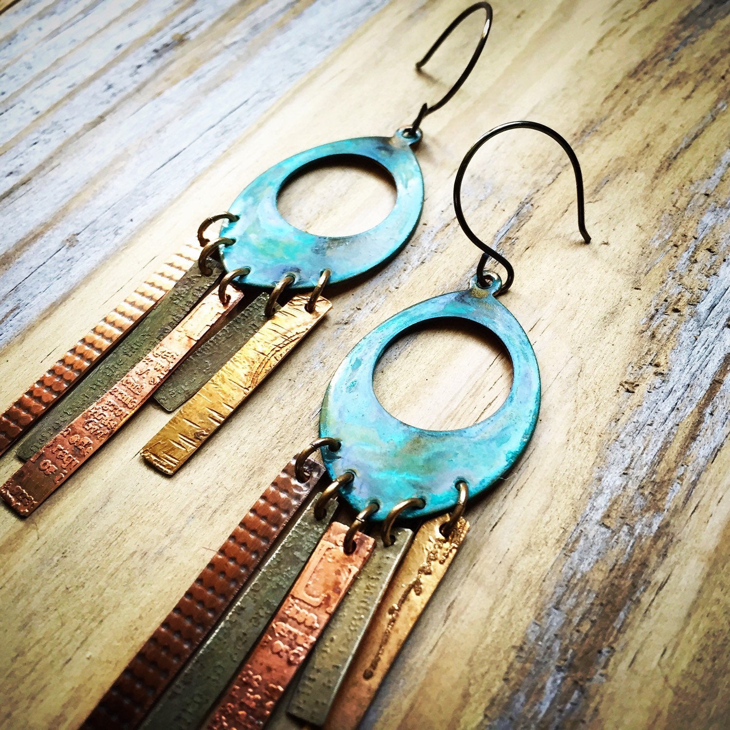 Gypsy Boho Chandelier Earrings