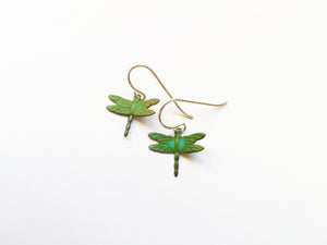 Dainty Dragonfly Earrings