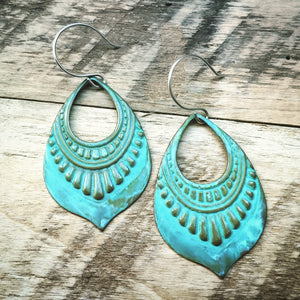 Roma Verdigris Earrings