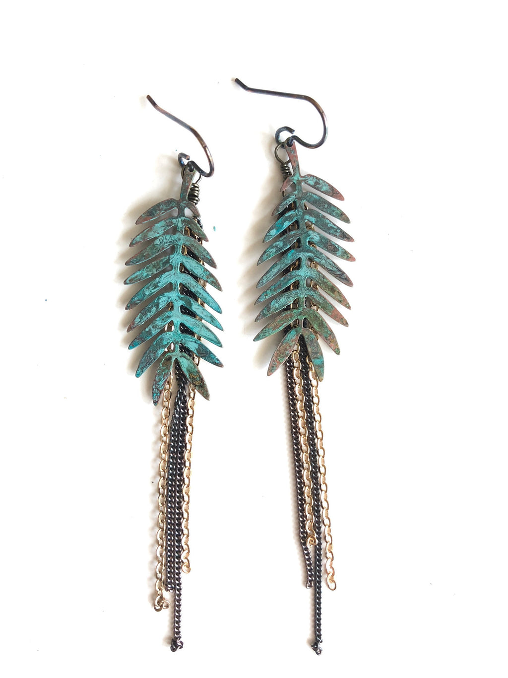 Fern Leaf Earrings E1928