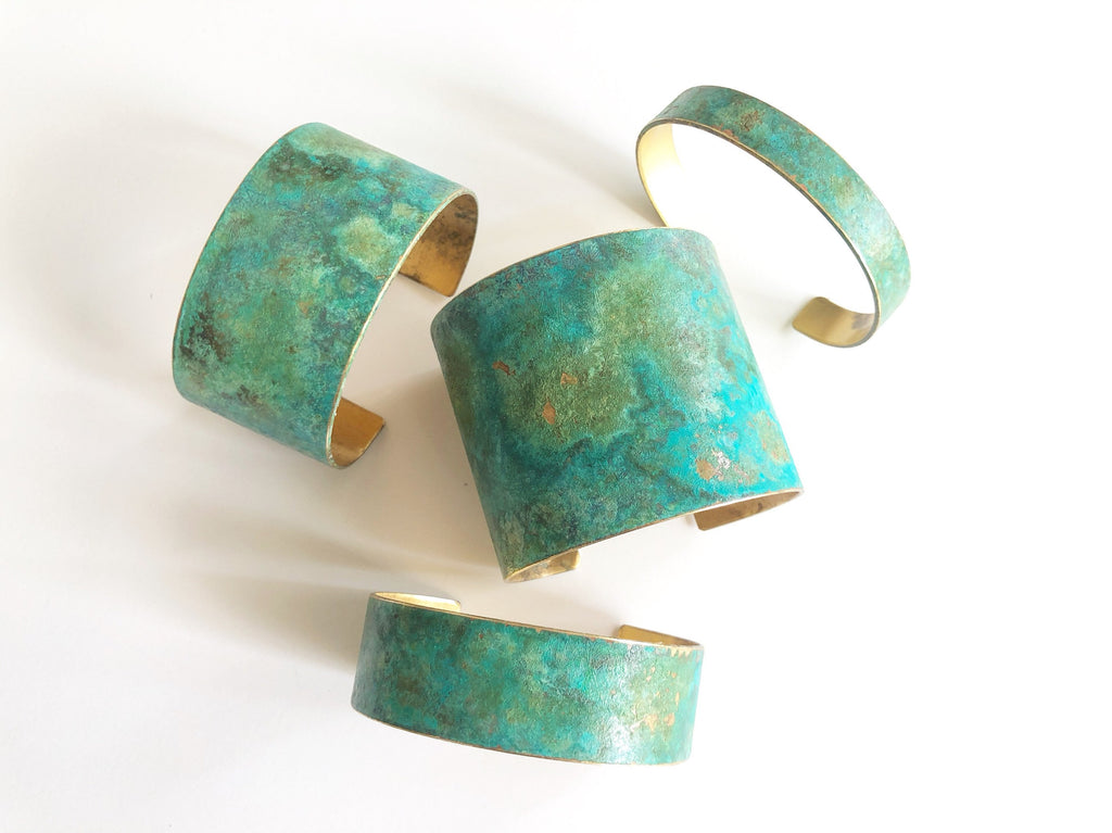 Seafoam Patina Cuff