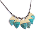 Little Rising Tide Leaf Necklace N2002